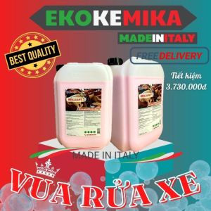 Dung Dịch Dưỡng Nội Thất Ekokemika Brilliant+ 22L Làm Bóng Bảo Dưỡng Da Taplo Cao Su Phục Hồi Nhựa