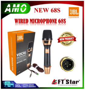 [AMO]VOCAL WIRED MICROPHONE 68S HEART SHAPED DYNAMIC STAGE/EXCELLENT FREQUENCY/GOOD FOR LIVE PERFORMANCE.