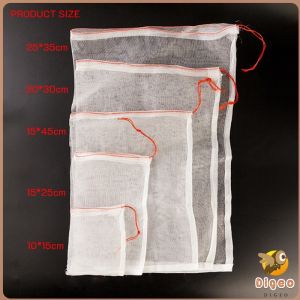 Digeo Reusable Fruit Nylon Protection Bags Bird Net Barrier Bag for Garden Plant