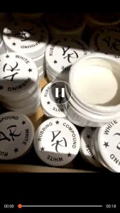 Compound Kompon Putih Penghilang Goresan Baret Poles Body Motor Mobil Dan Lainnya