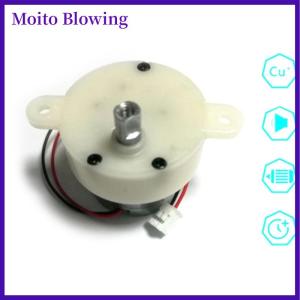 Moito JS30 Micro Gear Motor DC 6V Plastic Gear Electric Motor 5RPM 100RPM Φ5mm D Shaft Reversible for Automation Equipment