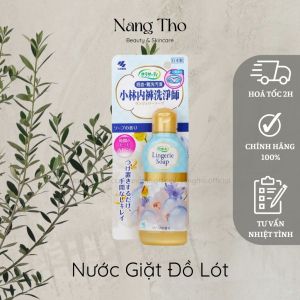 NÀNG THƠ BEAUTY -  Nước Giặt Đồ Lót Kobayashi Lingerie Soap Nhật Bản 120ml