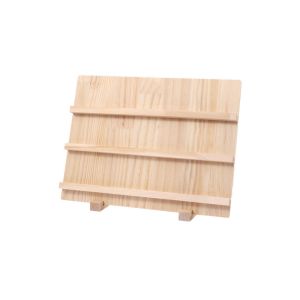 BAIN Large-capacity Wooden Nail Art Stand 3/4/5 Layer Multi-functional Manicure Products Showing Shelf Sturdy Smooth Nail Art Storage Holder Nail Color Board Card Paper