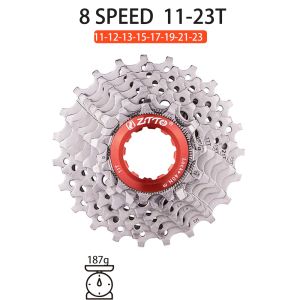 ZTTO MTB Road Bike Cassette 8/9/10/11/12 Speed Freewheel 8-12S 23/25/28/30/32/34/36/40/42/46/50/52T Bicycle Sprocket