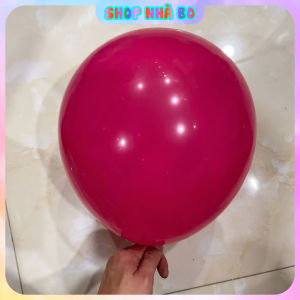 Combo 80 Bóng Bay 10 inchs Đủ Màu Nhà Bo Bong Bóng Cao Su Trang Trí Sinh Nhật Đám Cưới Tiệc Tùng