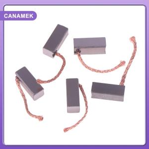【CANAMEK】 5pcs Carbon Brush For Automobile Heater Blower Fan Air-blower Electric Motor Brush Replacement (8x8x20mm)