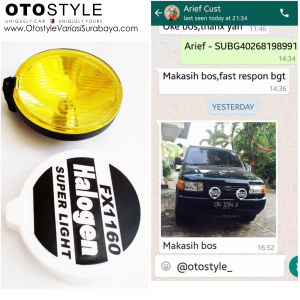 FOG Lamp LW 1160 Comet 500 Lampu Mobil Sorot Tembak FOGLAMP offroad