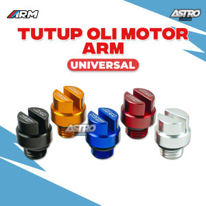 Tutup Oli Motor Vario PCX Nmax Aerox Beat Full CNC Universal Arumi ARM
