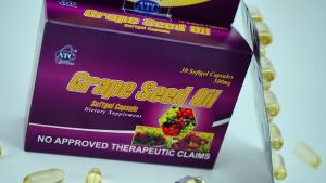 ATC Grape Seed oil Capsules 30s Whitening Antioxidant Anti-sugar Skin Health Beauty Sunscreen