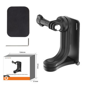 ขาตั้งกล้องแม่เหล็ก แม่เหล็กแรง 4 แกนปรับมุมได้ 360° ปรับมุมได้ Magnetic Mount Holder รองรับ GoPro insta360 X5 DJI Pocket 3 Action 6/5Pro ช่วยเพิ่มมุมมองการถ่ายภาพ