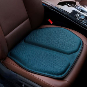Office Chair Car Seat Cushion-Breathable Honeycomb Design Gel Cushion Soft & Cool Breathable Gel Car Seat Cushion Reduce Sweat Gel Pressure Relief Cushion