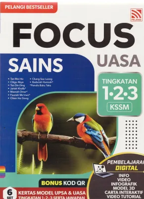 BUKU RUJUKAN ( 2025 ) : FOCUS UASA SAINS TINGKATAN 1.2.3 KSSM