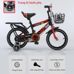 Xe đạp "Siêu Bền" cho Bé! Điều chỉnh chiều cao Khung thép chắc chắn Bánh hơi êm ái Hỗ trợ tập đi | 2-12 tuổi