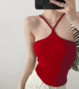 TANKTOP TALI SILANG MODEL ATASAN PAKAIAN WANIITA REMAJA MODEL TRENDY HARGA MURAH