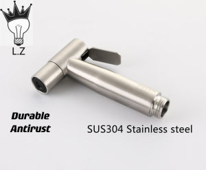 SUS304 Stainless Steel Hand held Toilet Bidet Spray set Bathroom Shower Water Spray Head