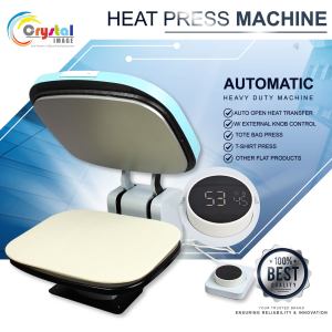Creative Express Heat Pro Heat Press Machine Automatic (12 x15) – Flat Transfer Printer