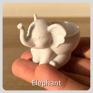 HEXA Forma - Decorative Planter Organizer Bowl Multi-use Storage Container Trinket Figurine Animal Series
