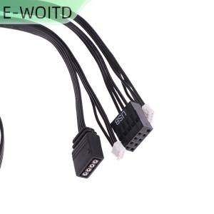 【E-WOITD】 2ชิ้นใหม่ AMD Ryzen wraith Prism fraith MAX พัดลม RGB ควบคุมเมนบอร์ดสายซิงค์