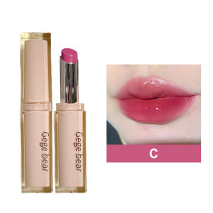 【COD】Watery Glow Lipstick Jelly Lipstik Lip Glossy Mirror Lip Balm untuk Bibir Kering Moisturizing Lipstick Korean Melembapkan dan Memutihkan Lip Gloss Tdak Pudar Alami Bibir Pelembab Tahan Lama Solid Lip Gloss Lip Glossy Juicy Tint Lipgloss-💞Margot