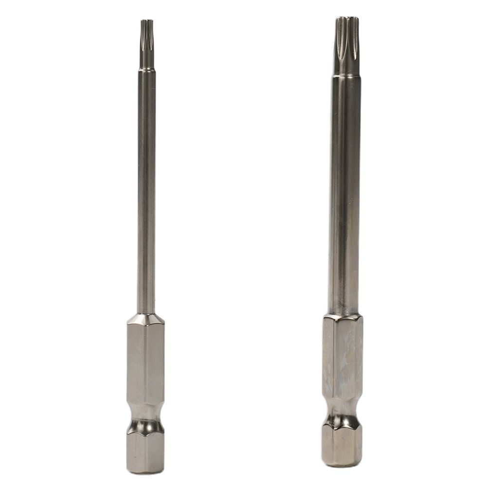1pc 75mm Hollow Torx Screwdriver Bit 1/4 Inch Hex Shank Magnetic Head ...
