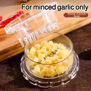 Garlic Muddler Manual Operation Garlic Grinding Pan Delicate and Soft Food Grade High Efficiency