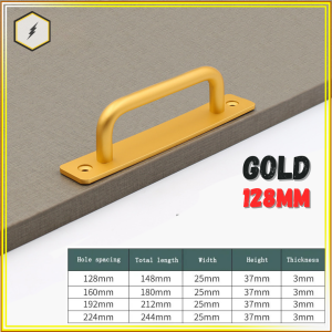 Premium Aluminum Alloy Door Handle for Main & Entrance Doors - Durable Stylish Door Hardware FLash Hardware