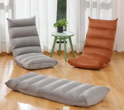 SHENAR - Kursi Lesehan Lipat / Kursi Lantai Tatami Lazy Sofa Bed Kursi Lesehan Lipat Bantal Santai Bangku Lantai