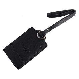 PU Luggage Label for Travel Adjustable Strap and Replaceable Information for Frequent Flyers and Family Trips