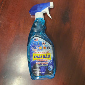 Nước Lau Kính và Các Loại Vật Dụng Từ Kính (Gương soi kính ô tô kính cửa kính trong kính mờ pha lê...) chai 650ml