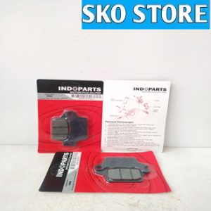 DISC PAD (asbestos) INDOPARTS 06455-K59-A71 HONDA New Vario 125 eSP (K60R) New Vario 150 eSP (K59J) ORIGINAL MURAH
