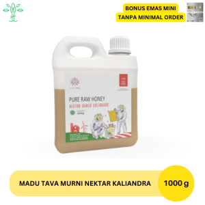 Madu Murni Tava Nektar Kaliandra 1000 g 100% Pure Raw Honey Asli Alami / Madu Madu murni asli original Madu asli Madu murni