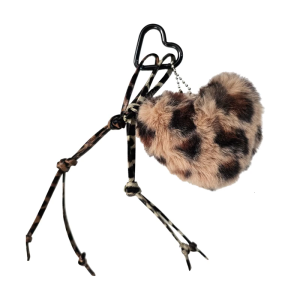 Heart Shaped Plush Phone Hanging Ornaments Pendants Adds Fun Warmth to Everyday Items for Purses Handbags Keychains Bags