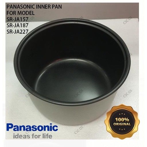 PANASONIC RICE COOKER ORIGINAL INNER POT FOR MODEL SRJA157 /SRJA187P