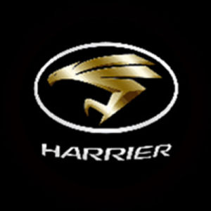 2pcs LED Door Light for Toyota Harrier 2006-2025 Laser Logo Projector Lamp Non-destructive Installed Interior Welcome Light