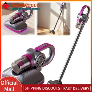【winnereco】85000Pa Handheld Vacuum Cleaner USB Rechargeable Cordless Dust Mite Removal Portable Mopping Machine for Bed Cleaning
