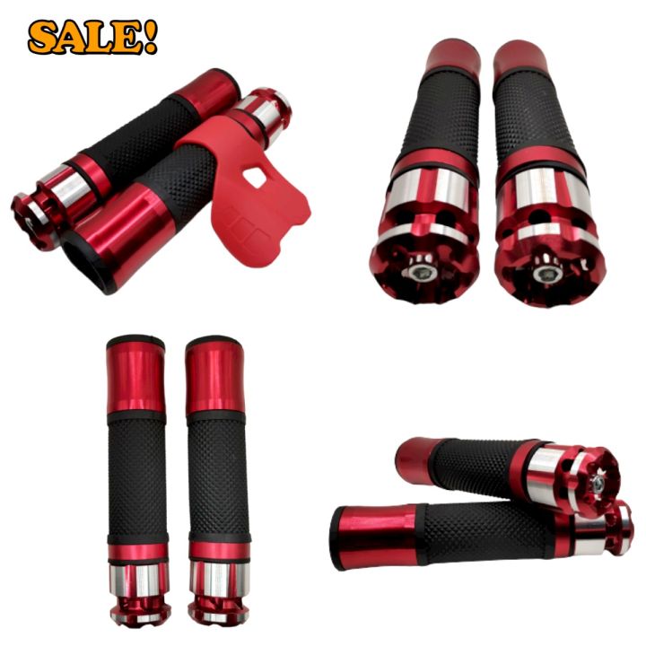 Yamaha Mio Gravis 125 | UNIVERSAL HANDLE GRIP RED STEEL