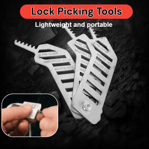 Lock Pick Tool Broken Key Extraction Tool Quick Door Opener Tools Set Professional Locksmith Tool