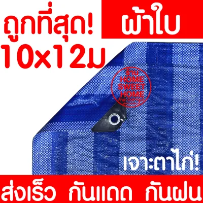 *ค่าส่งถูก* ผ้าใบกันฝน กันแดด ขนาด 2x3 3x4 4x5ม. (มีตาไก่) ผ้าใบพลาสติกเอนกประสงค์ ผ้าใบ ผ้าฟาง บลูชีทฟ้าขาว ผ้าใบคลุมรถ ผ้าใบกันแดด ผ้าใบกันน้ำ ผ้าใบ