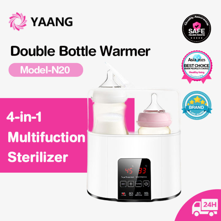 Yaang N20 4 in 1 Electric Milk Bottle Warmer Heater Bottle Steam