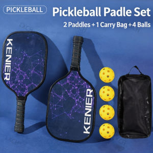 USAPA Certified Pickleball Paddle*2 T700 pickleball paddle Suitable for beginners With 4 Balls And Storage Bag Lightweight & Durable
