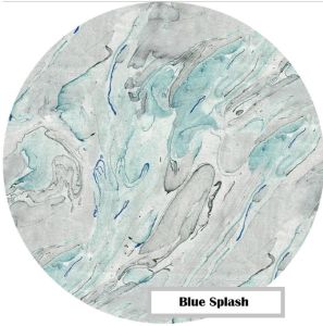 Coaster - Ceramic Marble Print Design Non Slip Cork Base High Heat Resistant Perfect for Gift