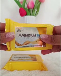 Magnesium Soap 100g  Gentle Cleansing Bar for Dry & Sensitive-Feeling Skin  Face & Body