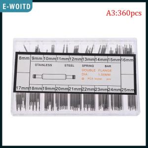 E-WOITD Professional Stainless Steel Watch Band Strap Spring Bar Set For Replacement