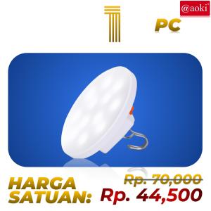 AOKI Lampu LED Magnet Dinding Bisa digantung Serbaguna Rechargable USB Warna Aestheticmulti warna tahan lama terang