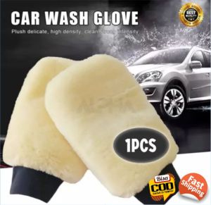 Sarung Tangan Lap Microfiber Super Halus Cuci Mobil Auto Detailing Interior Exterior Kendaraan