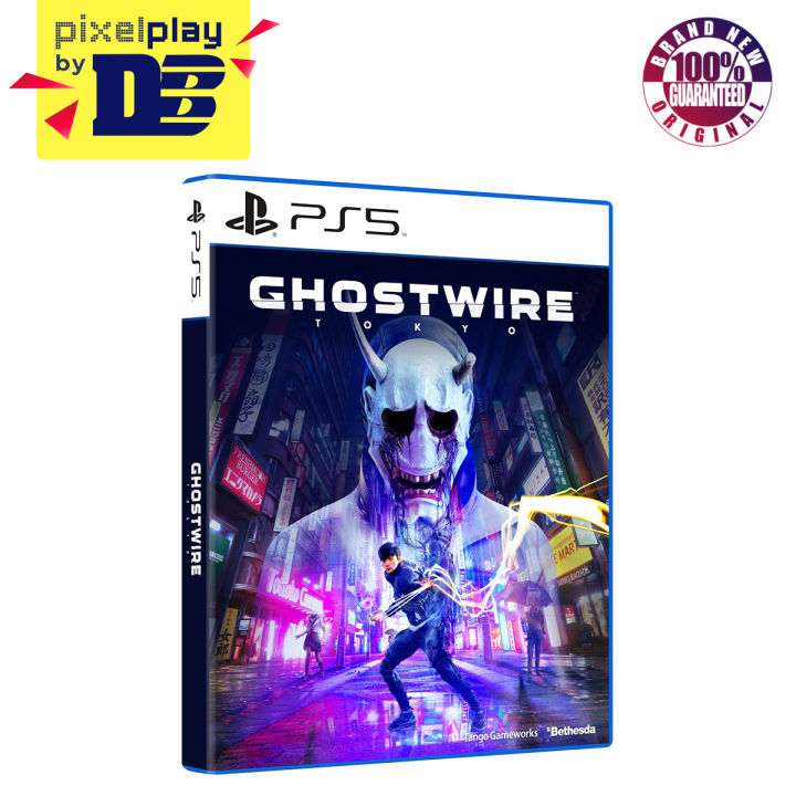 Jeu PS5 Ghostwire Tokyo - Version Française Complète En Bon état
