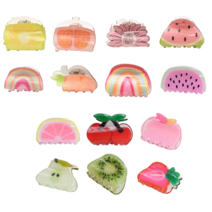 Hair Claw Clip Hair Jaw Vegetable Clip Headwear Hair Catch Barrettes Hairpin Clamps Hair Accessories for Women