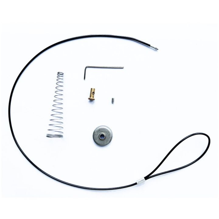 Spring Loaded Pull Cable HOMETOOL Adjustable Spring Loaded Gate Latch Cable Pull for Heavy Duty ...