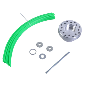 Aluminum Weeding Machine Grass Removal Head Chain Saw Type Lawn Mower Grass Removal Head Garden Tool Accessories