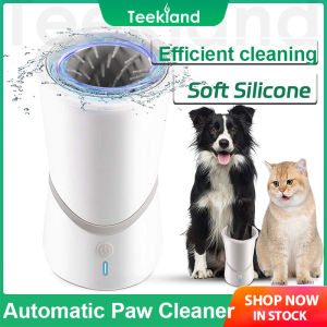 Teekland bằng silicon cho thú cưng tự động rửa chân cốc nhẹ nhàng chó và mèo nước tẩy rửa chân chải lông thú cưng cụ có thể sạc qua usb thông minh di động dụng cụ chế tác tiện dụng tất cả r ound tự động pet chân dụng cụ dọn vệ sinh thích hợp cho nhỏ và vừ
